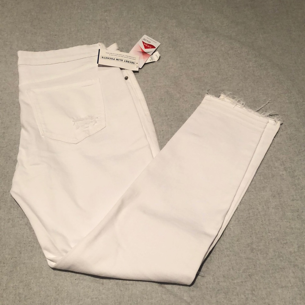 White jeans